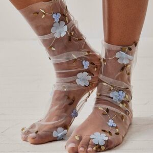 Free People Picket Fence Socks